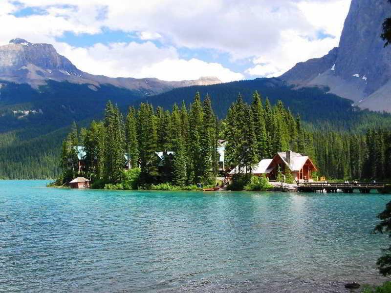 Emerald Lake Lodge Field Bagian luar foto